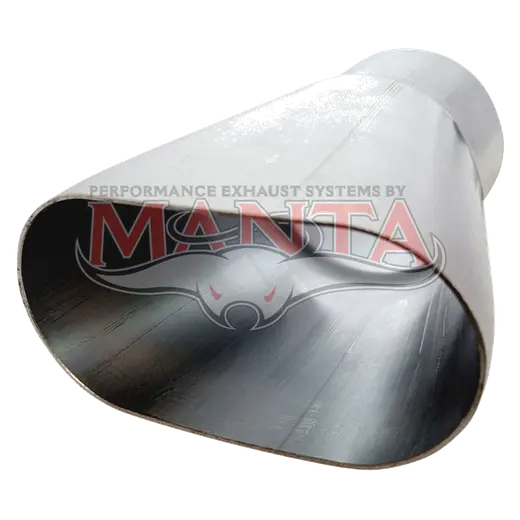 2 x 2 1/2in Inlet, 3in Outlet, Stainless Steel Collector Cone product image