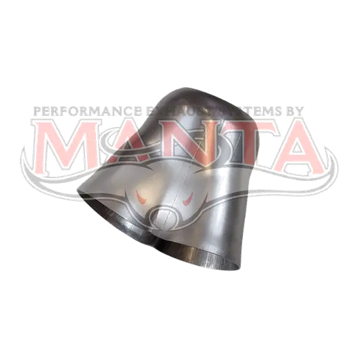 2 x 3in Inlet, 3in Outlet, Mild Steel Collector Cone product image