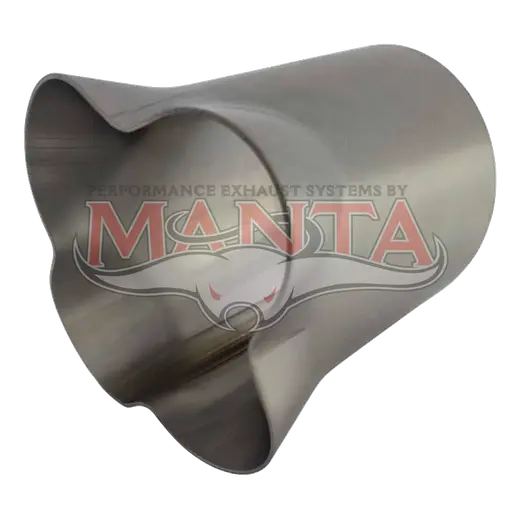 4 x 1 3/4in Inlet, 3in Outlet, Stainless Steel Collector Cone product image