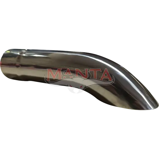 2 1/4in (57mm) Inlet, 2 1/2in (63mm) Outlet, 10in (254mm) Length, Droopy Tip product image