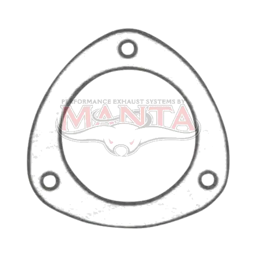 3 1/2in 3 Bolt Collector Gasket. 97mm Bolt Centres product image