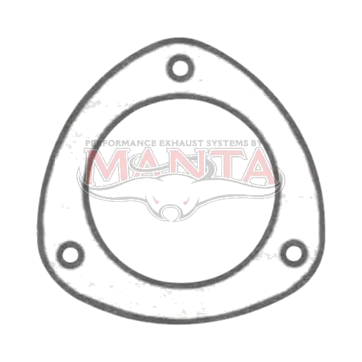 3in 3 Bolt Collector Gasket. 86mm Bolt Centres product image