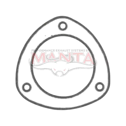 2 1/2in 3 Bolt Collector Gasket. 78mm Bolt Centres product image
