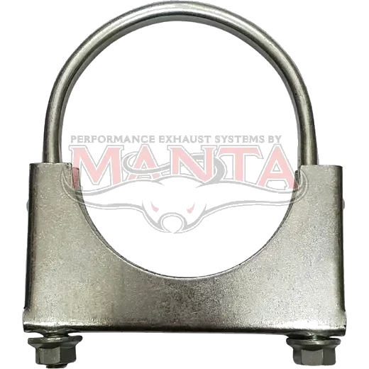 3 5/8in FLAT Back Clamp Suit 3 1/2in Pipe product image