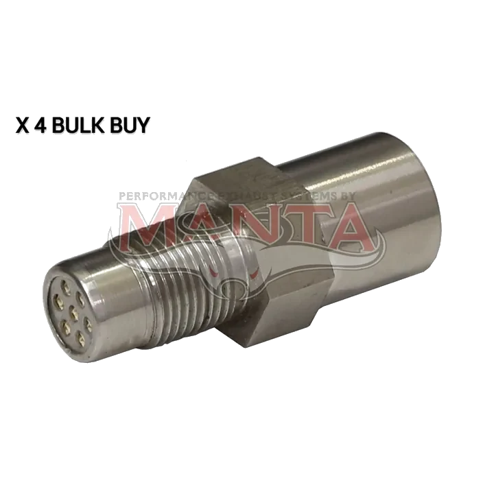 O2 Sensor Nut Extension 18mm X 1.5P X 40mm High, Pack of 4 product image