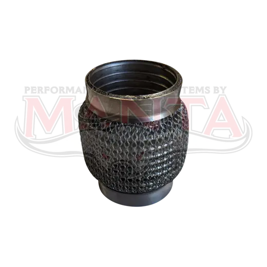 1 7/8in ID x 75mm (3in) Stainless Steel Flex Bellow With Interlock Tube Liner product image
