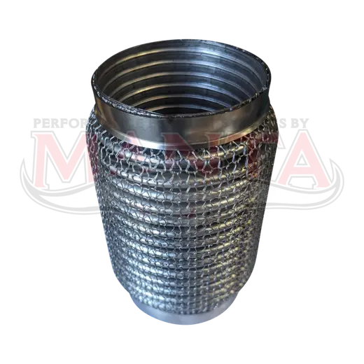 3in ID x 152mm (6in) Stainless Steel Flex Bellow With Interlock Tube Liner product image