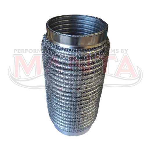 3in ID x 203mm (8in) Stainless Steel Flex Bellow With Interlock Tube Liner product image