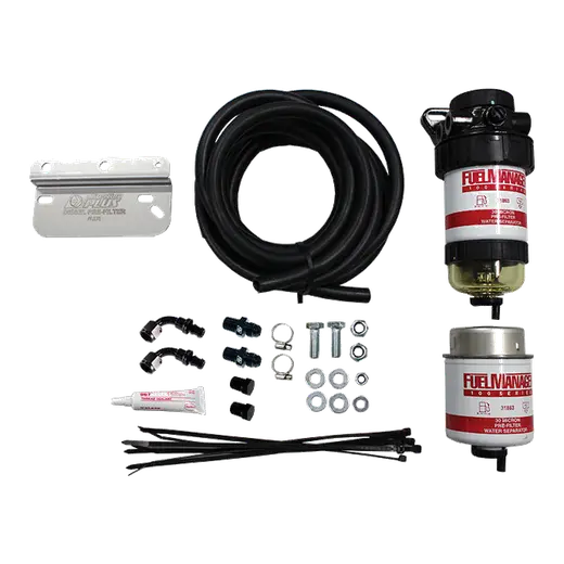 Mitsubishi Pajero 3.2L Fuel Manager Fuel Pre Filter Kit (will not fit with snorkel) 2006 - 2017 product image