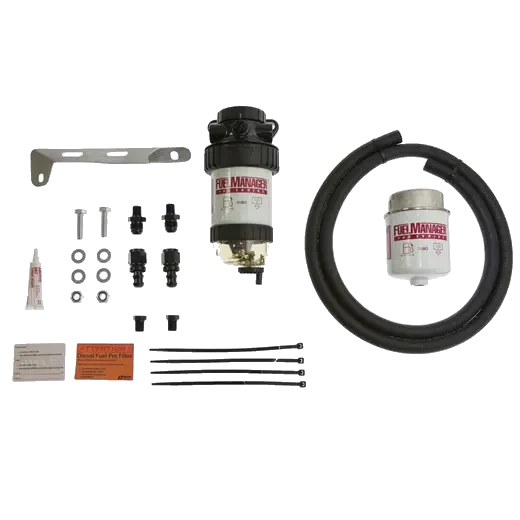 Isuzu D-Max & MU-X Fuel Manager Fuel Pre Filter Kit (suits dual battery) 2012 on product image