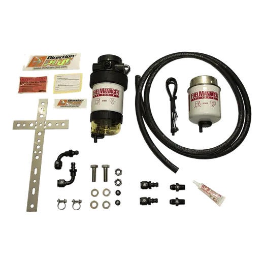 Universal 30 Micron Filter, 10mm Hose Fuel Filter Kit, with Bracket product image