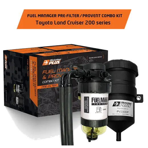 Toyota Landcruiser 200 Series Fuel Manager Pre Filter & Provent Catch Can Kit product image