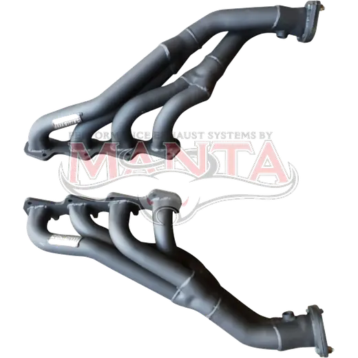 Ford BA - BF Falcon V8 BOSS Tri-Y 1 3/4in Primary 2 1/2in Outlets Mild Steel Mandrel Bent Extractor product image