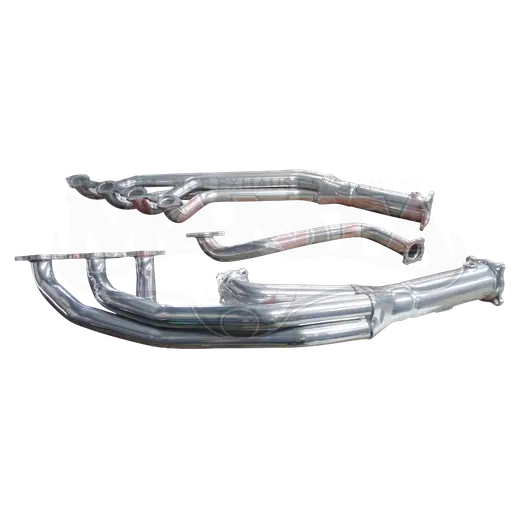 Holden Commodore 5.7, 6.0L VT VX VU VY VZ 4-1, 1 3/4in Long Tube Extractor - Ceramic Coated (Silver) product image