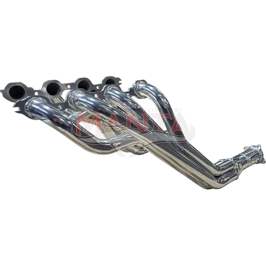 Chevrolet Camaro Gen 6 V8 6.2L 1 7/8in Extractors with 3in outlets - Ceramic Coated (Silver) product image