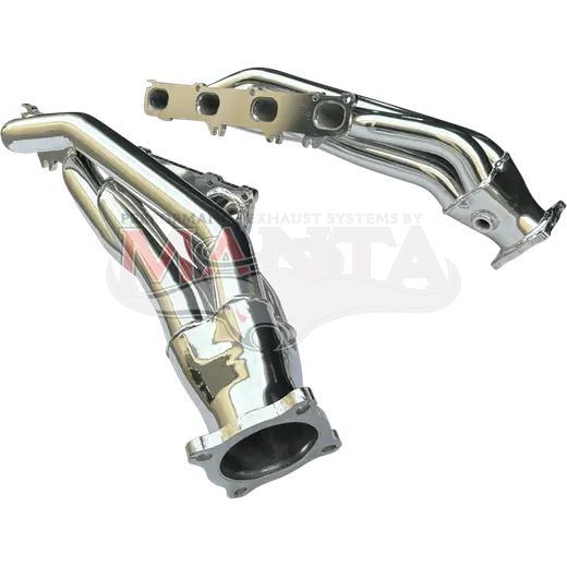 RAM 1500 V8 HEMI 1 3/4in Extractors with 3in outlets - Ceramic Coated (Silver) - Suit DT, DS, TRX product image