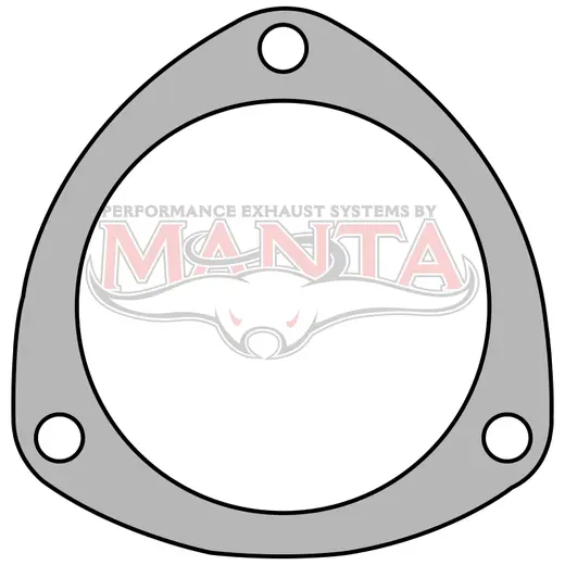 3 1/2in 3 Bolt Collector Flange Plate. 97mm Bolt Centres product image