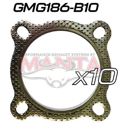 (Pack 10) 4 Bolt 3in Flange Gasket Suit Pacemaker, Hurricane, Di Filippo product image