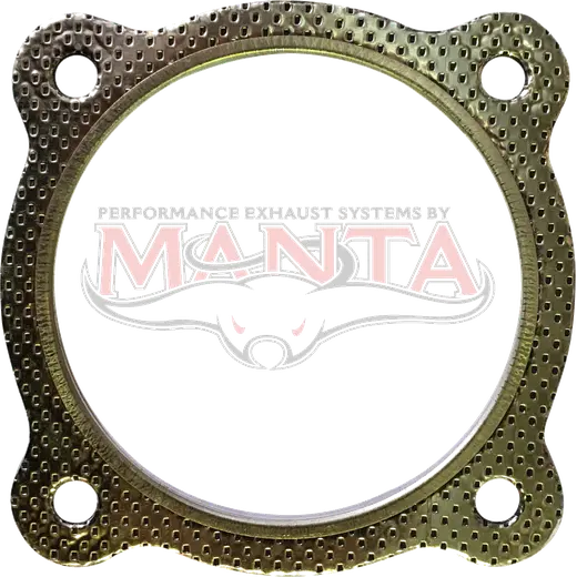 4 Bolt Gasket 4in ID, 93mm Bolt Centres,  9mm Bolt Holes, (Suit FE187 Flange) product image