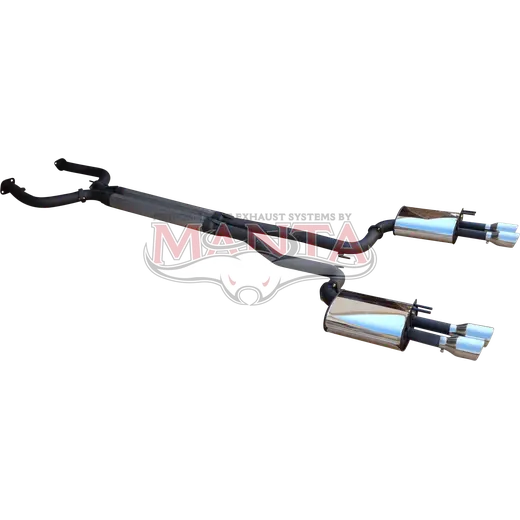 DPE Holden Commodore VE VF V8 Sedan & Wagon dual 2.5in cat back system with 3.5in tips product image