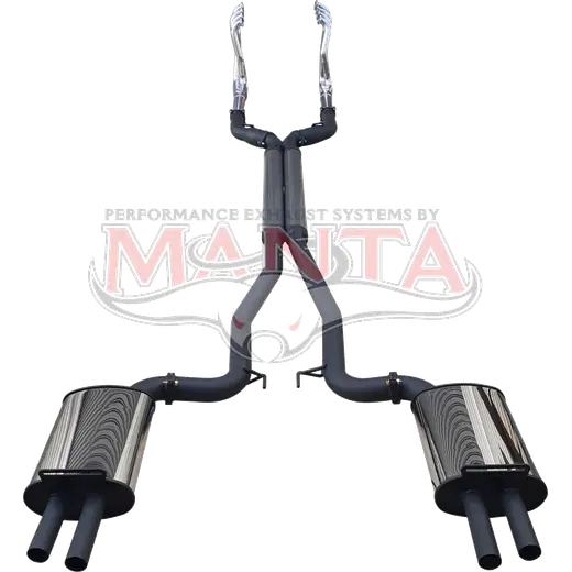 Holden DPE VF HSV 6.2L LSA Maloo ute dual 3in full system with 1 3/4in coated headers product image