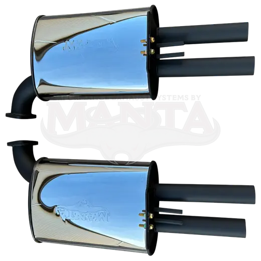Holden Commodore VE VF Ute 2.5in Rear Mufflers (pair) product image
