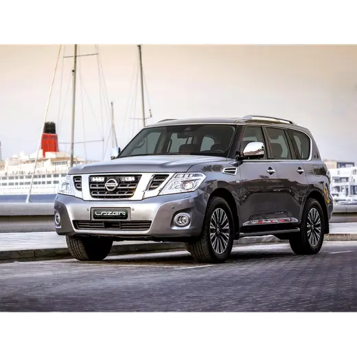 Nissan Patrol Y62 (2018+) - Grille Mount Kit (Carbon composite material) - Includes: 2x Triple-R 750 product image