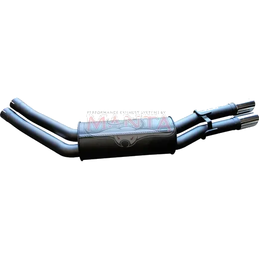 Holden Statesman WH Sedan V8 Dual 2 1/2in Rear Muffler With Chrome Tips product image