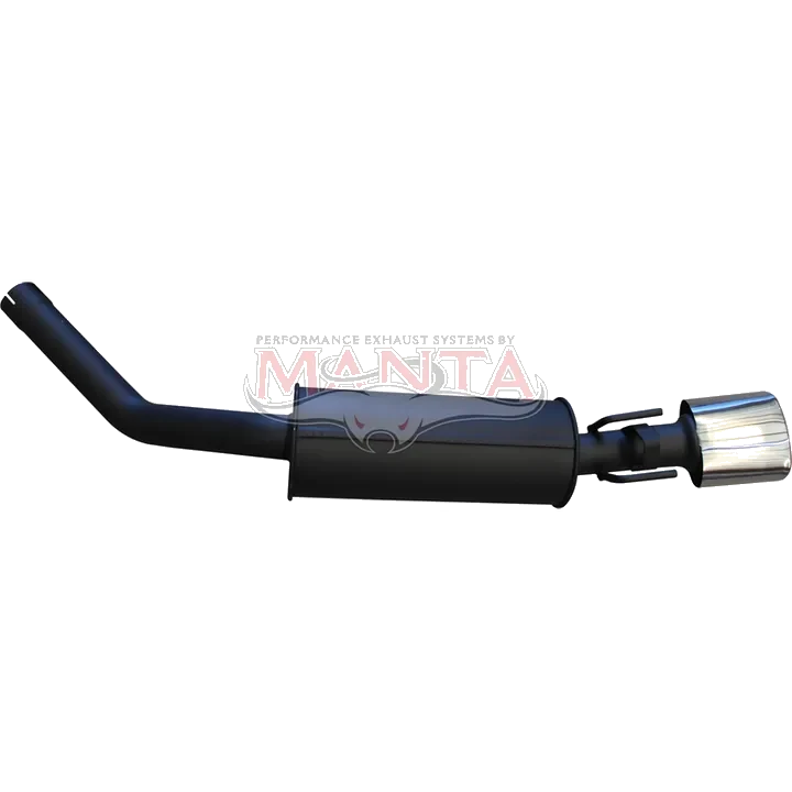 Holden Commodore VU VY VZ V8 Ute 2 1/2in LHS Exit Rear Muffler With OVAL Tip product image