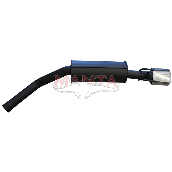 Holden Commodore VU VY VZ V8 Ute 2 1/2in RHS Exit Rear Muffler With Oval Tip product image
