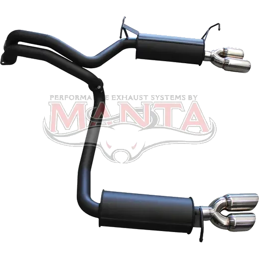 Ford Falcon BF-FG GT/GS Coyote Sedan V8 Supercharged 2 1/2in Dual Rear Mufflers With Twin 31/4in Tip product image