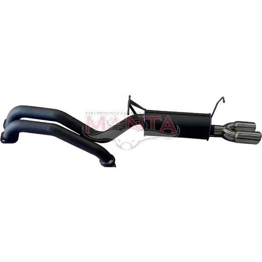 Ford Falcon BA XR8/GT & BF, FG XR8 Sedan Dual Outlet Rear Muffler RHS With Twin Tips product image
