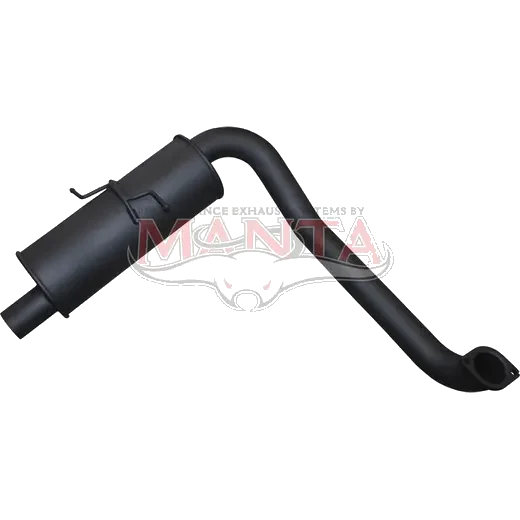 Ford Falcon BA XR8/GT & BF, FG XR8 Sedan Dual Outlet Rear Muffler LHS With Twin Tips product image