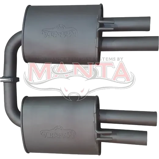 Holden Commodore VE SDN V8 6.2L E3 HSV 2 1/2in Dual Rear Mufflers product image