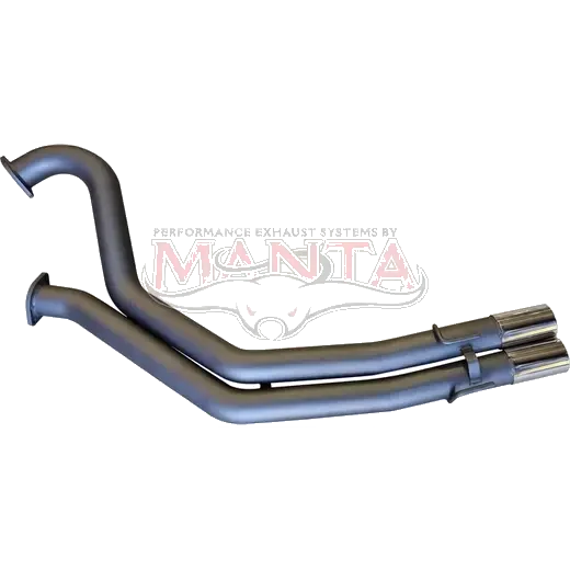 Holden Commodore VT - VZ Wagon - Ute 3in Dual Rear Tail Pipe With Polished Tips product image