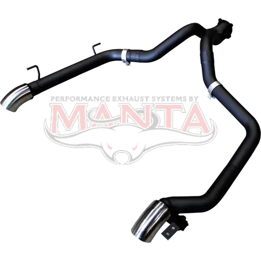 Toyota LandCruiser VDJ200 Wagon 3in LH & RH Exit TailPipes With 4in Dump Tips product image
