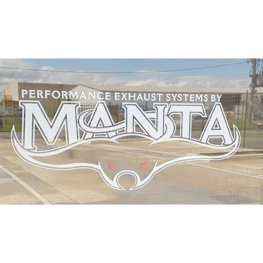 300MM MANTA WINDOW STICKERS VINYL WHITE product image