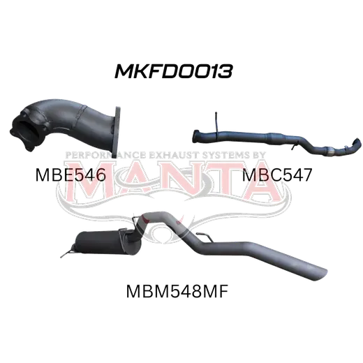 Ford PJ, PK Ranger 3.0L Manual With Cat product image