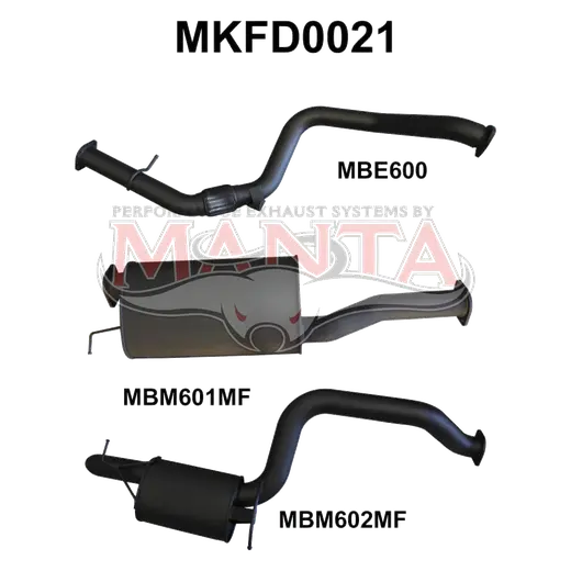 Ford Territory SZ 2.7L Without Cat OE Exit product image