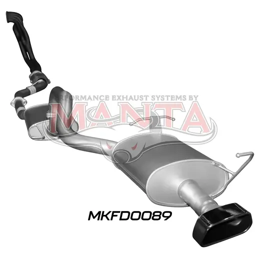 Ford Falcon BA BF XR6 Sedan Full System Muffler/Muffler product image