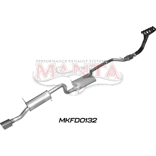 Ford Falcon BA BF 6 Cylinder XR6 Ute Full System Muffler/Muffler product image