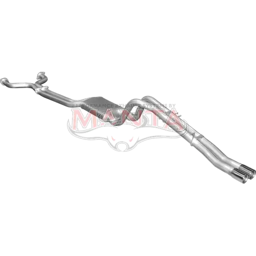 Ford BA BF V8 Ute 2.5in Dual CatBack Muffler/Tailpipe product image