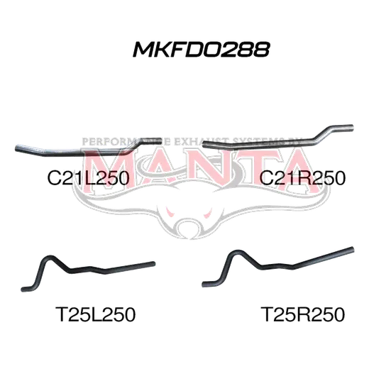 Ford Falcon XR, XT, XW, XY Ute, Wagon Extractors Back System product image