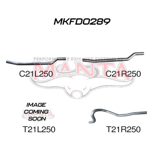 Ford Falcon XA, XB, XC Sedan Extractors Back System product image