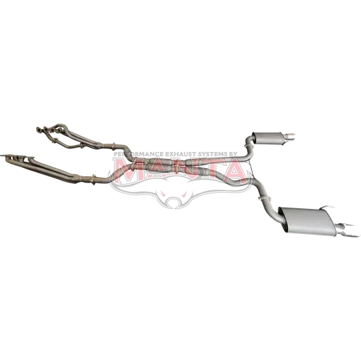 Mustang FM 5.0L V8 2015-2017 3in Full System, Centre Hotdogs And Rear Mufflers With Single 4in Tips product image