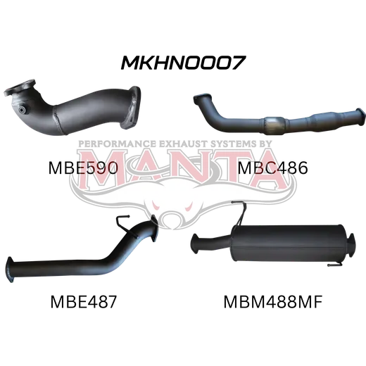 Holden Colorado RC 3.0L 10 - 12 SWB With Cat & Muffler product image