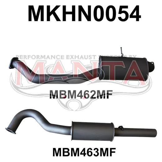 Holden Commodore VN VP VR VS Sedan 5.0L V8 3in Catback Muffler product image