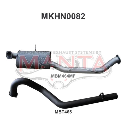 Holden Commodore VN VP VR VS Ute 5.0L V8 3in Catback Tailpipe product image