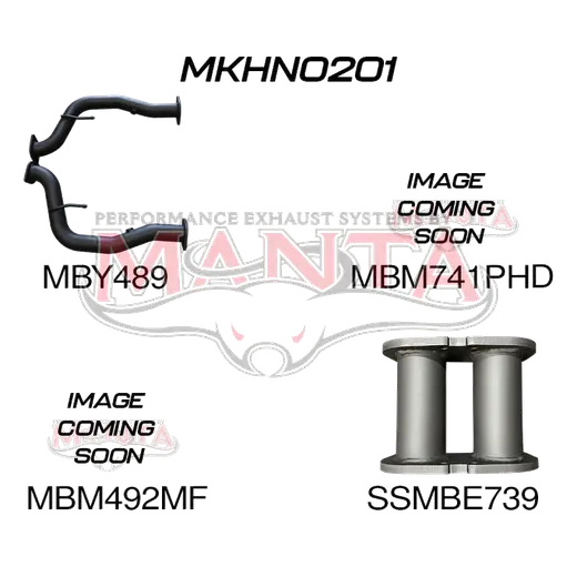 VE HSV Senator 2.5in Catback Hotdog/Muffler product image