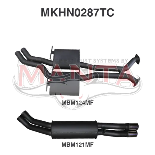 Holden VP VR VS Statesman V8 2.5in Catback Muffler product image